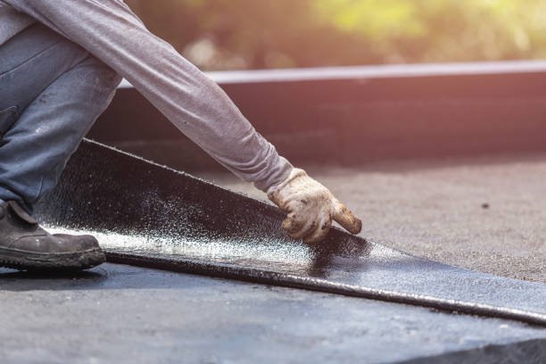 Professional Basement Waterproofing technician working in Howell, MI